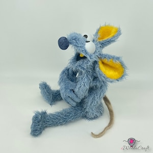 Ratty Joy - hand puppet, muppet style