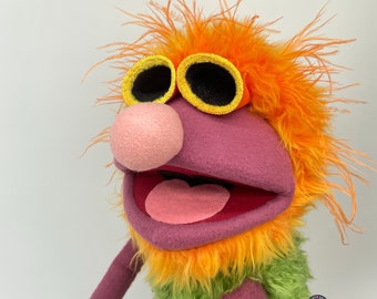 Mahna Mahna inspired hand puppet,  muppet style