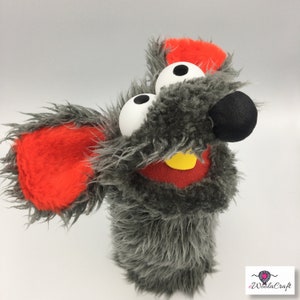 Mr Rat marionnette à main, style muppet image 2