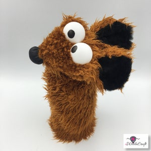 Brown Sugar marionnette à main, style muppet basic (head & body)