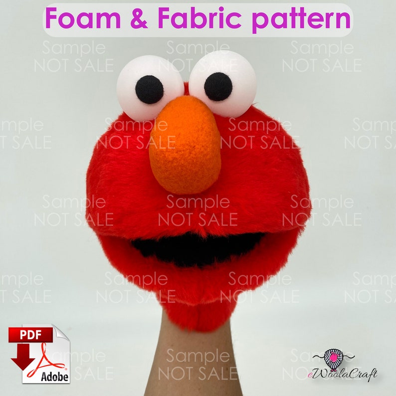 Round Head Pattern The Round-shaped Puppet's Head PATTERN - Etsy Canada