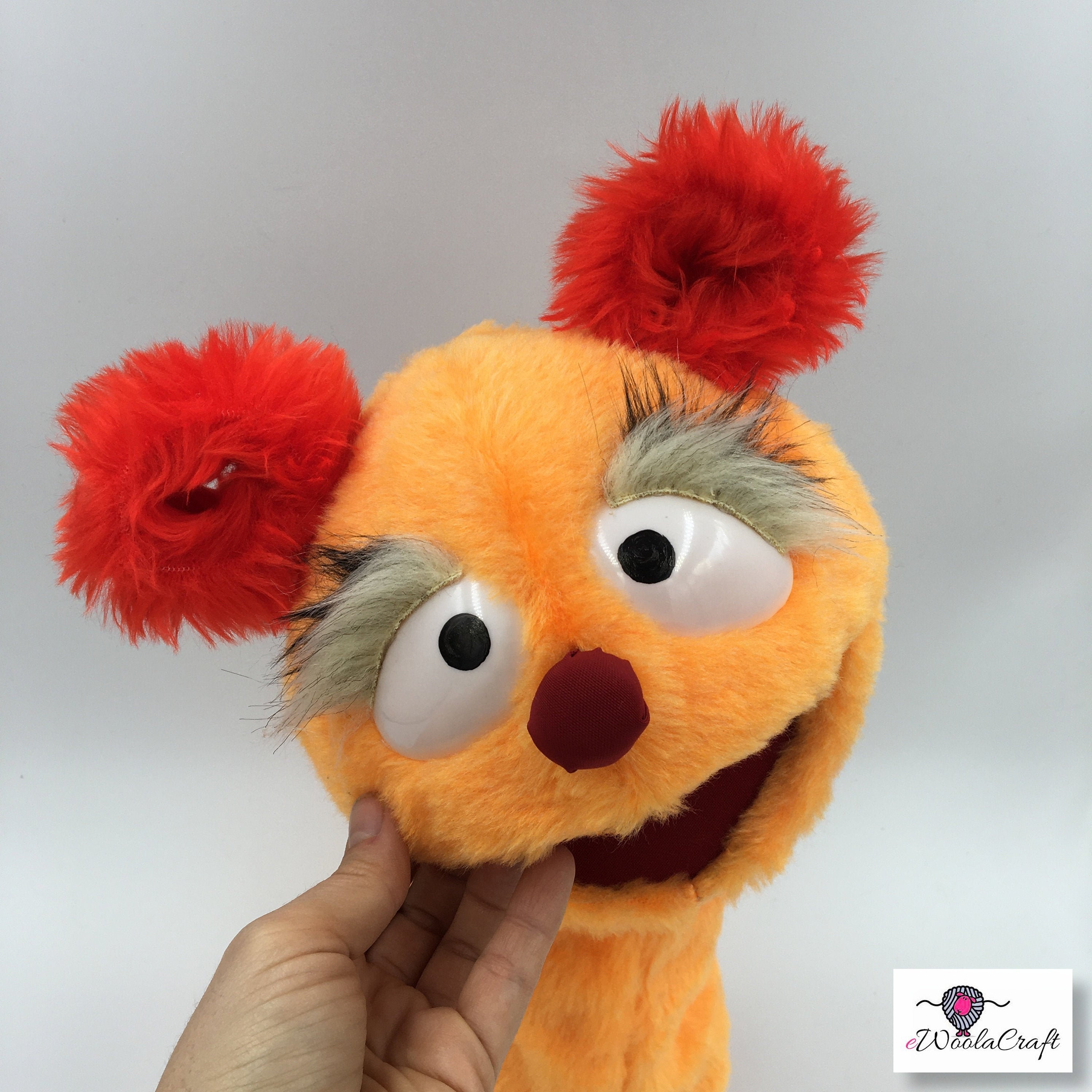 Inhloli Puppet Honey Liloo - Hand Puppet, Muppet Style - Etsy