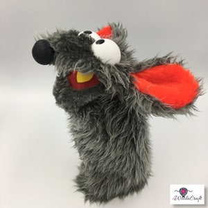 Mr Rat marionnette à main, style muppet image 8