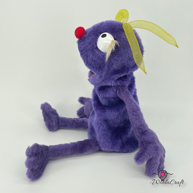 Smart Larry Hand Puppet Muppet Style Monster Puppet - Etsy