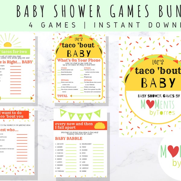 Taco Baby Shower Spiele Herunterladen