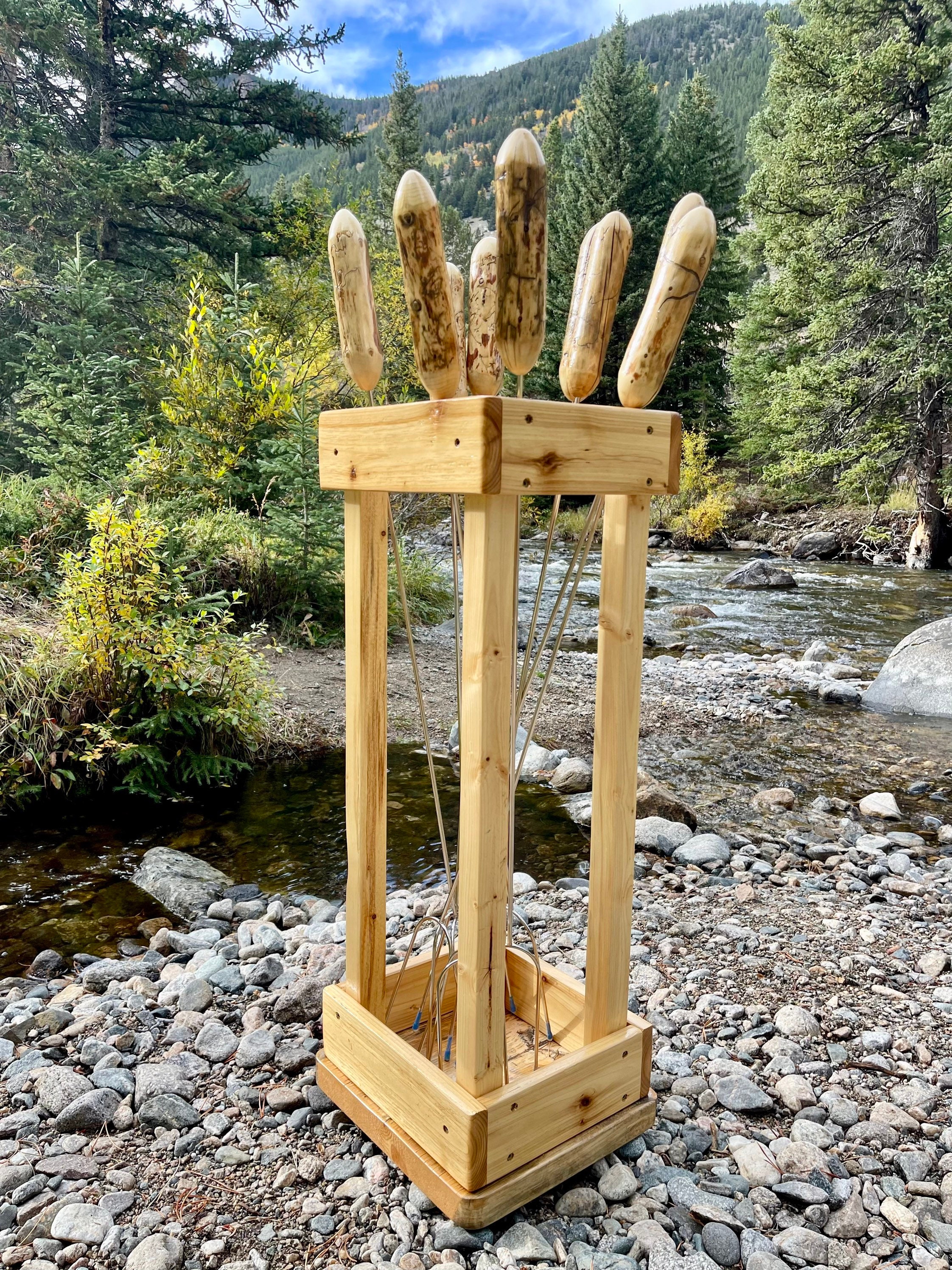 Wooden Handled Campfire Roasting Sticks - Etsy