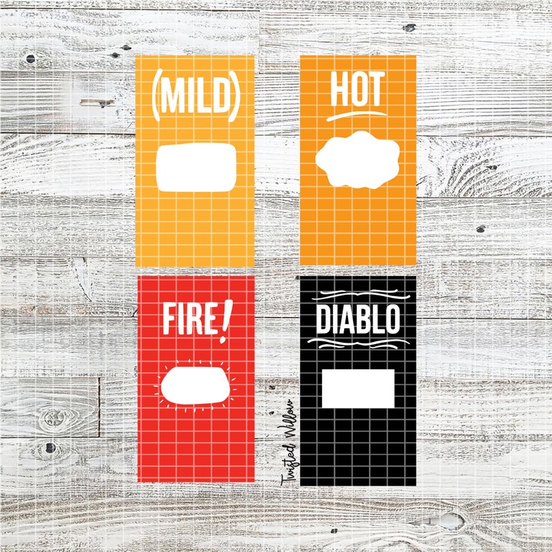 Download 4 pack bundle hot sauce svg without sayings taco svg dxf ...