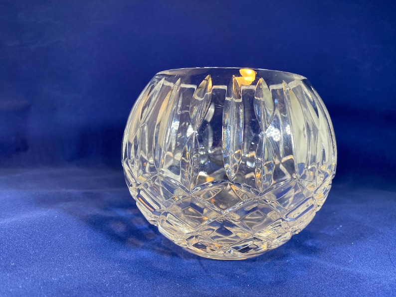 Mikasa Rose Bowl Crystal Flower Bowl image 1