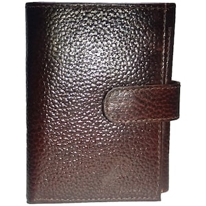 Cartera de cuero para hombre Jubleeo Trifold