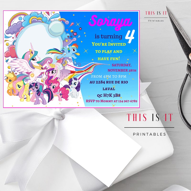 Ryans World Invitation Printable - Etsy