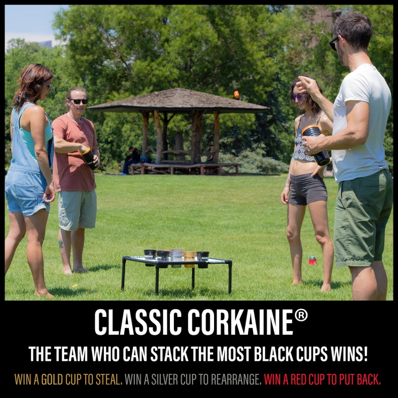 Corkaine an Addicting Game of Skill & Strategy Teams | Etsy