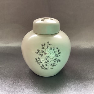 Pfaltzgraff vintage kleine potpourri / gember pot / diffuser met deksel