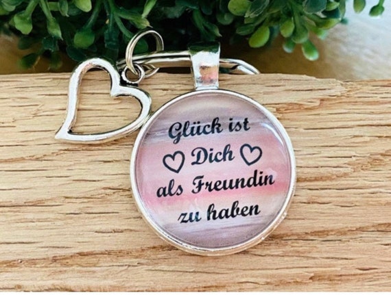 Cup Handtaschen-Anhänger Für Beste Freundin – 8,2 Cm, Mit Abnehmbarem Deckel Als Lippenstifthalter, 2er-Set