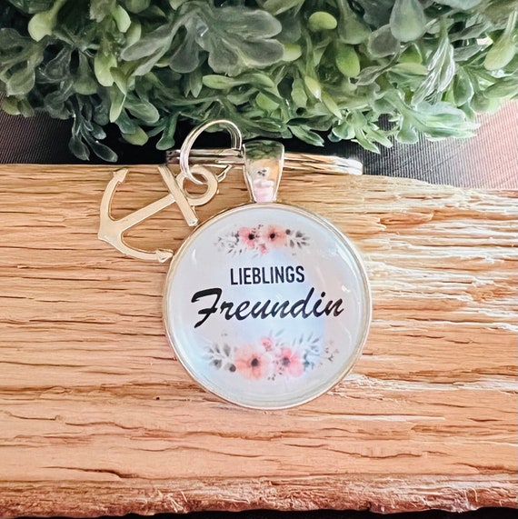 Welsky Beste Freundin Geschenk - Herz Acryl Plakette Mit Kristall Sonnenfänger