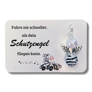 Schutzengel Fahre nie schneller als dein Schutzengel fliegen kann Geschenk Führerschein Auto