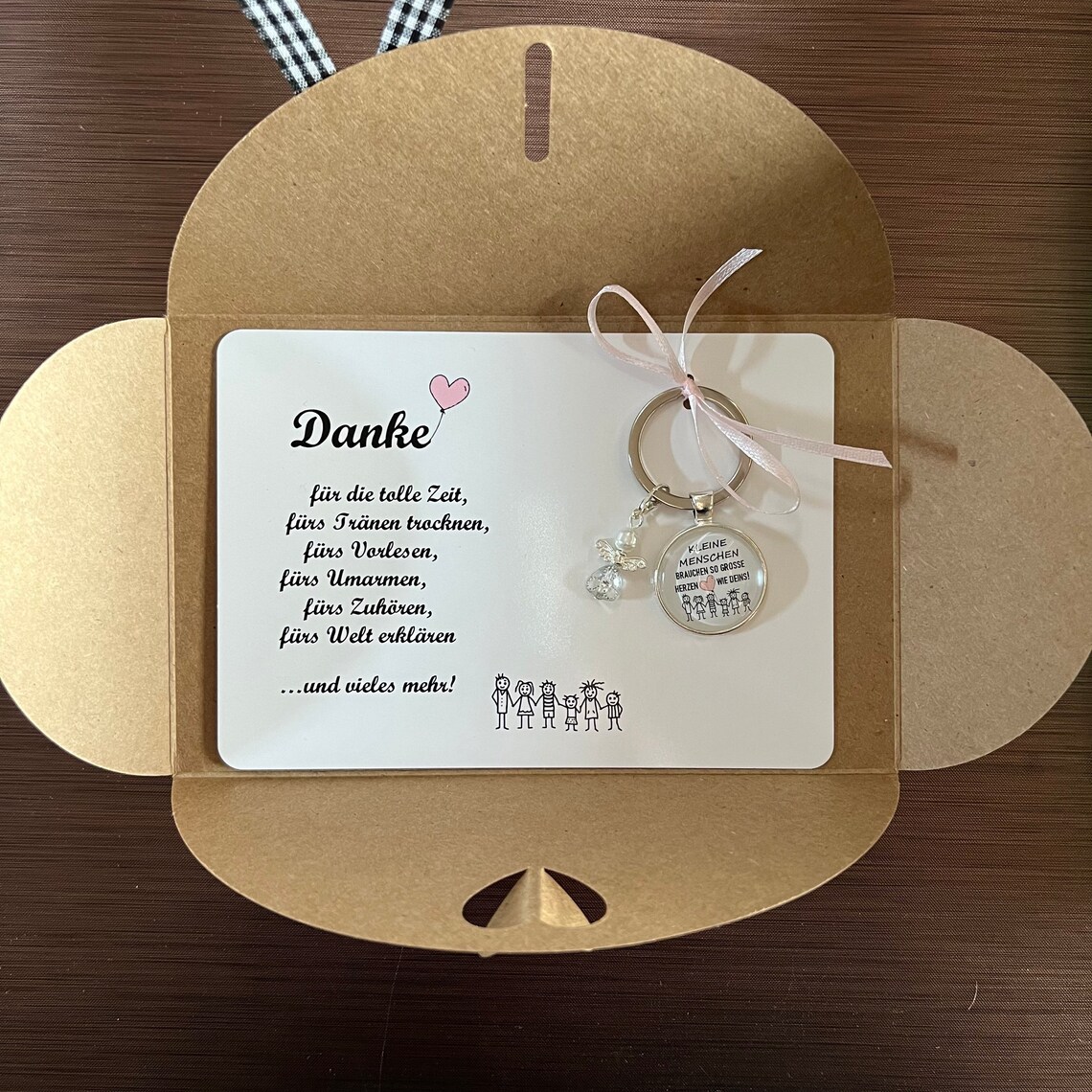 KLEINE MENSCHEN brauchen so große Herzen wie Deins Geschenkset Etsy