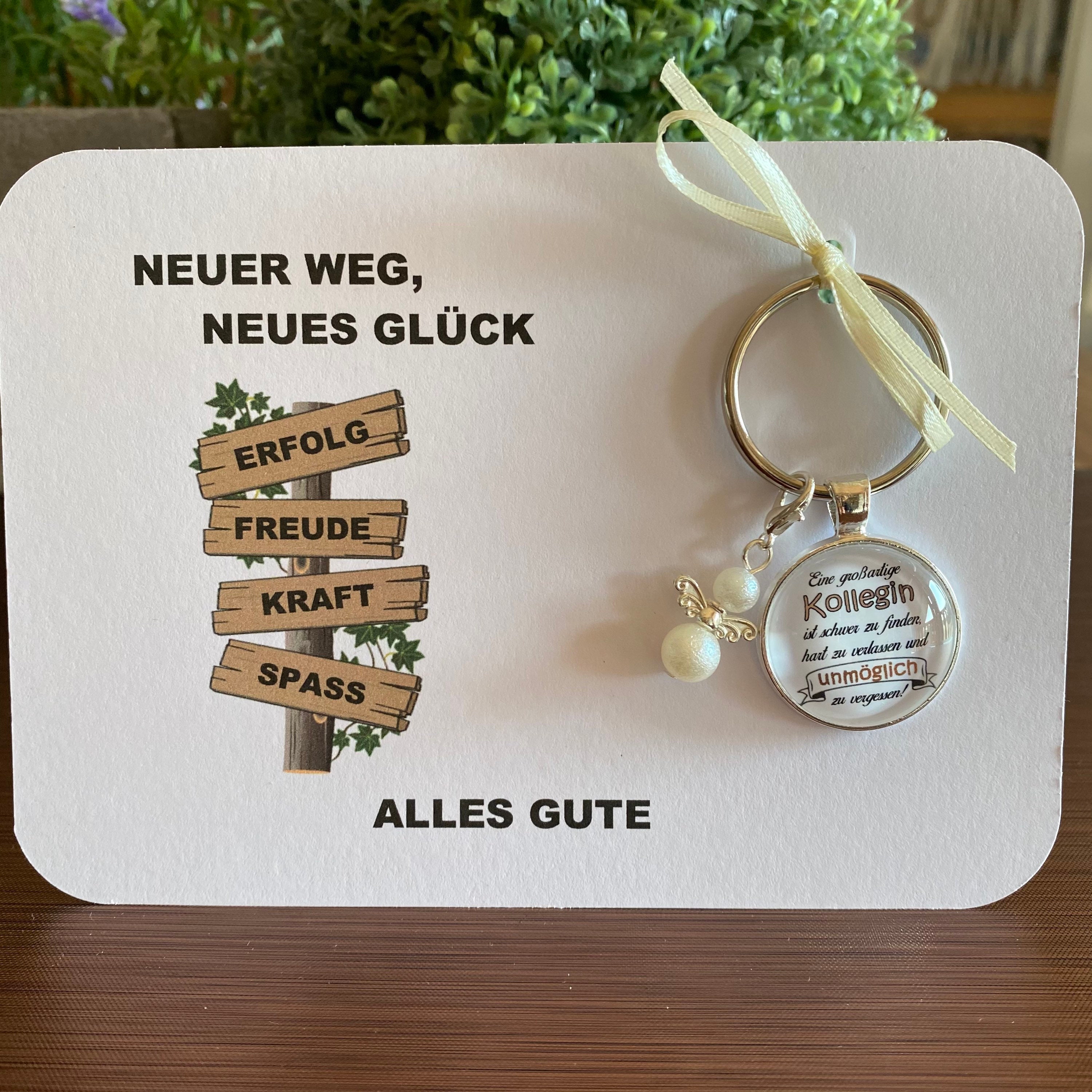 KOLLEGIN Geschenk Karte Abschied Danke Schutzengel Geschenkset Etsy