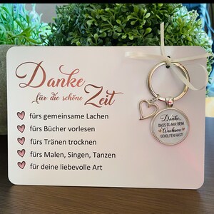 Danke für die schöne Zeit Geschenkset Erzieherin Abschied Kita