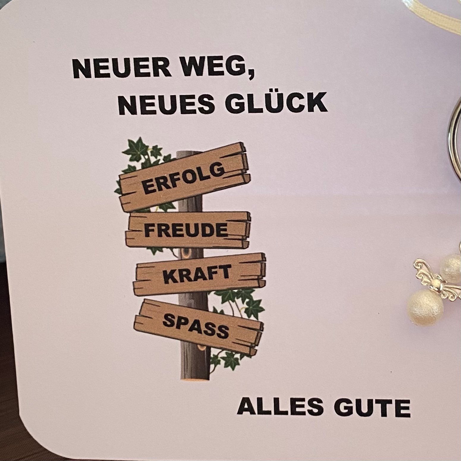 Der Zufall machte uns zu Kollegen.. Geschenk Karte Abschied | Etsy
