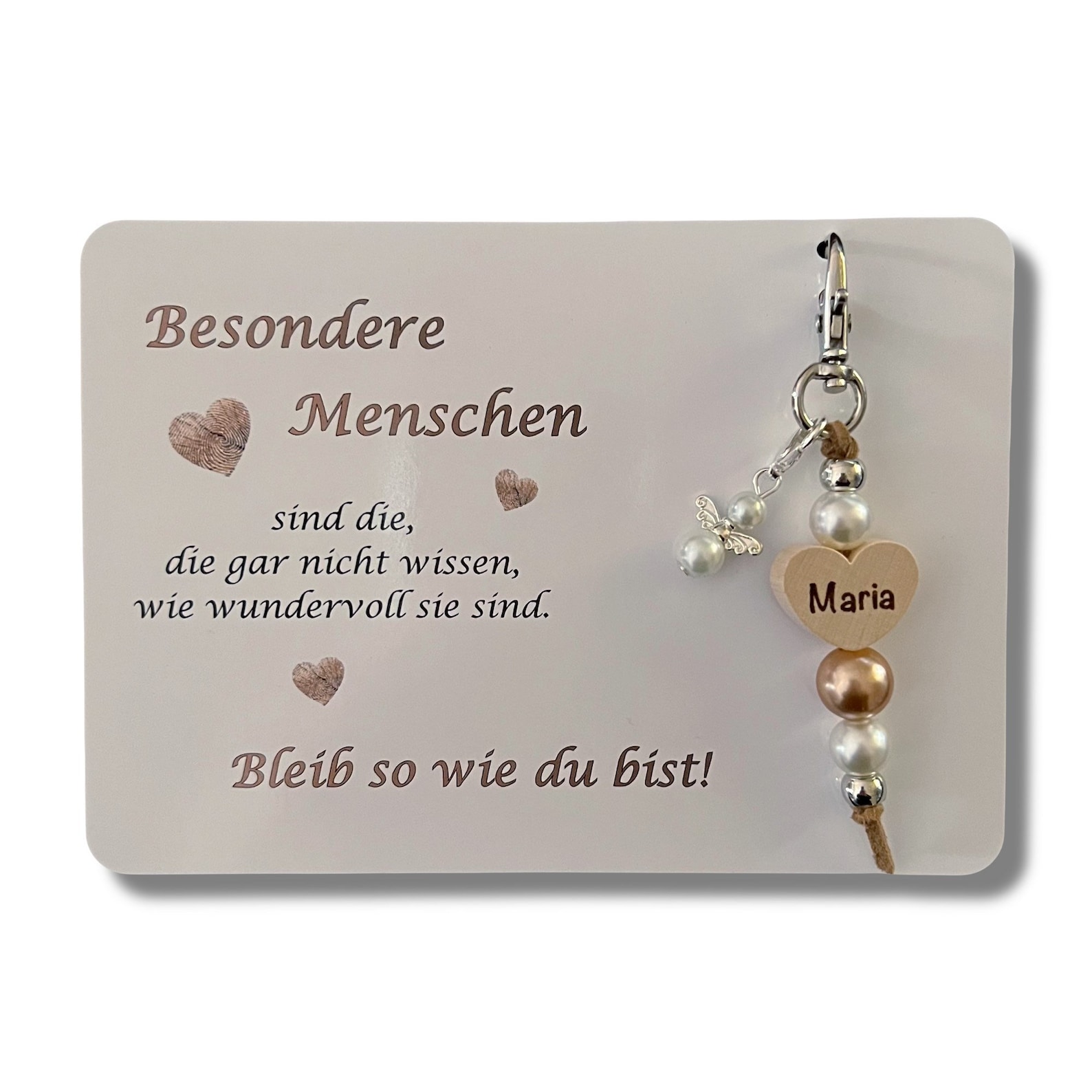 Dogtag Halskette mit Gravur für einen besonderen Menschen - 45cm