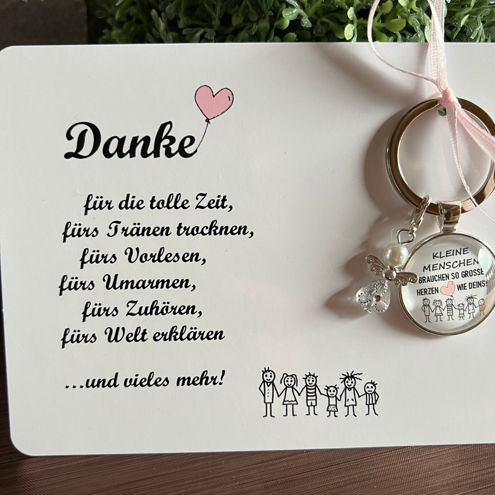 KLEINE MENSCHEN brauchen so große Herzen wie Deins Geschenkset Etsy