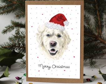 NEW!~NOTEPAD~Yellow Lab Dog /"Merry Christmas/"~Paper//Tablet//Letter//List
