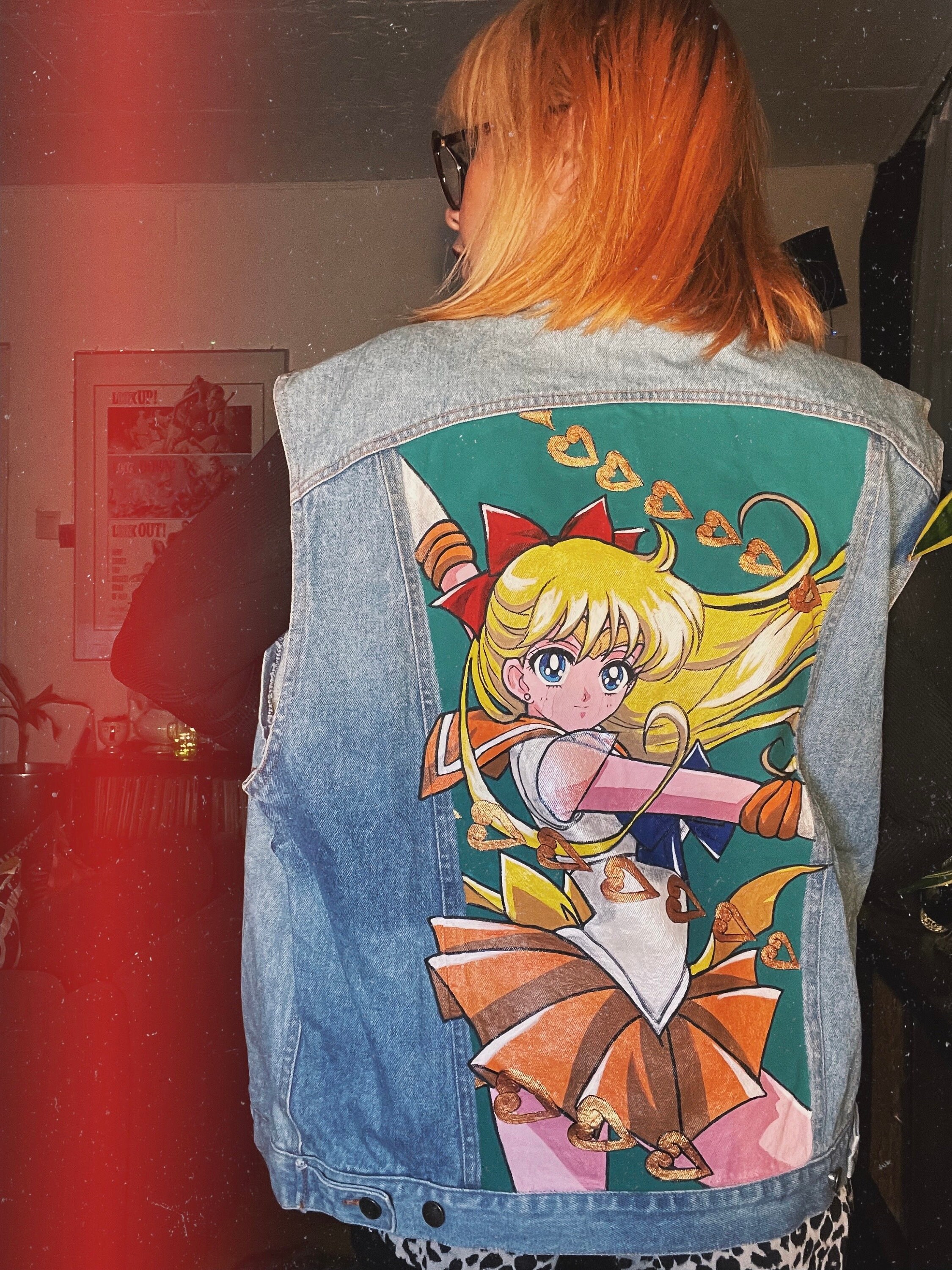 supreme sailor moon セーラームーン デニムジャケット セーラームーン グッズ supreme sailor moon セーラームーン