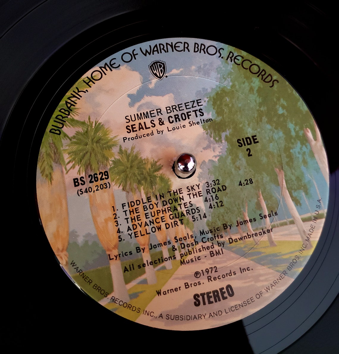 Seals & Crofts Summer Breeze LP BS 2629 Warner Bros. Etsy