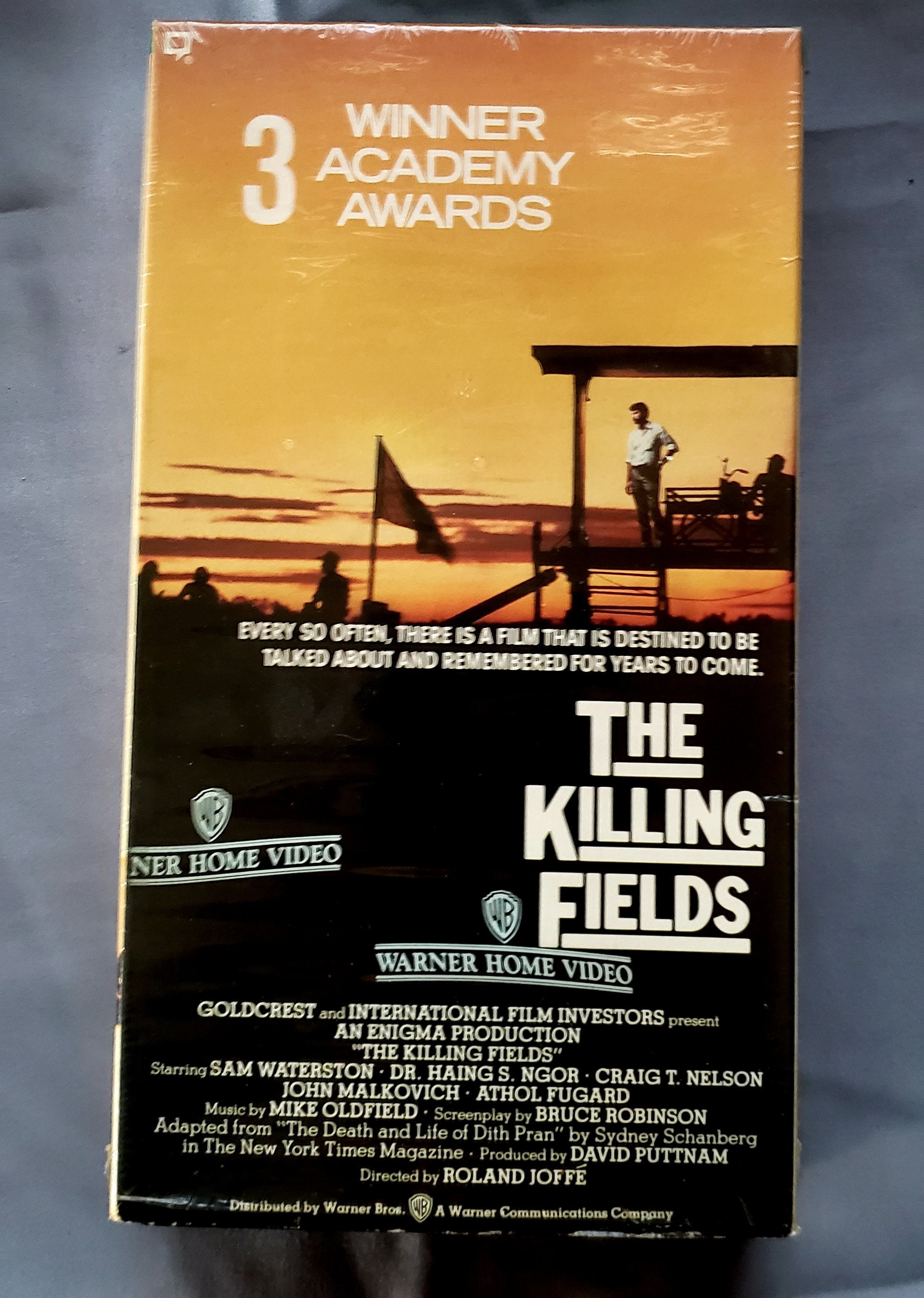 The Killing Fields Classic Drama VHS 1992