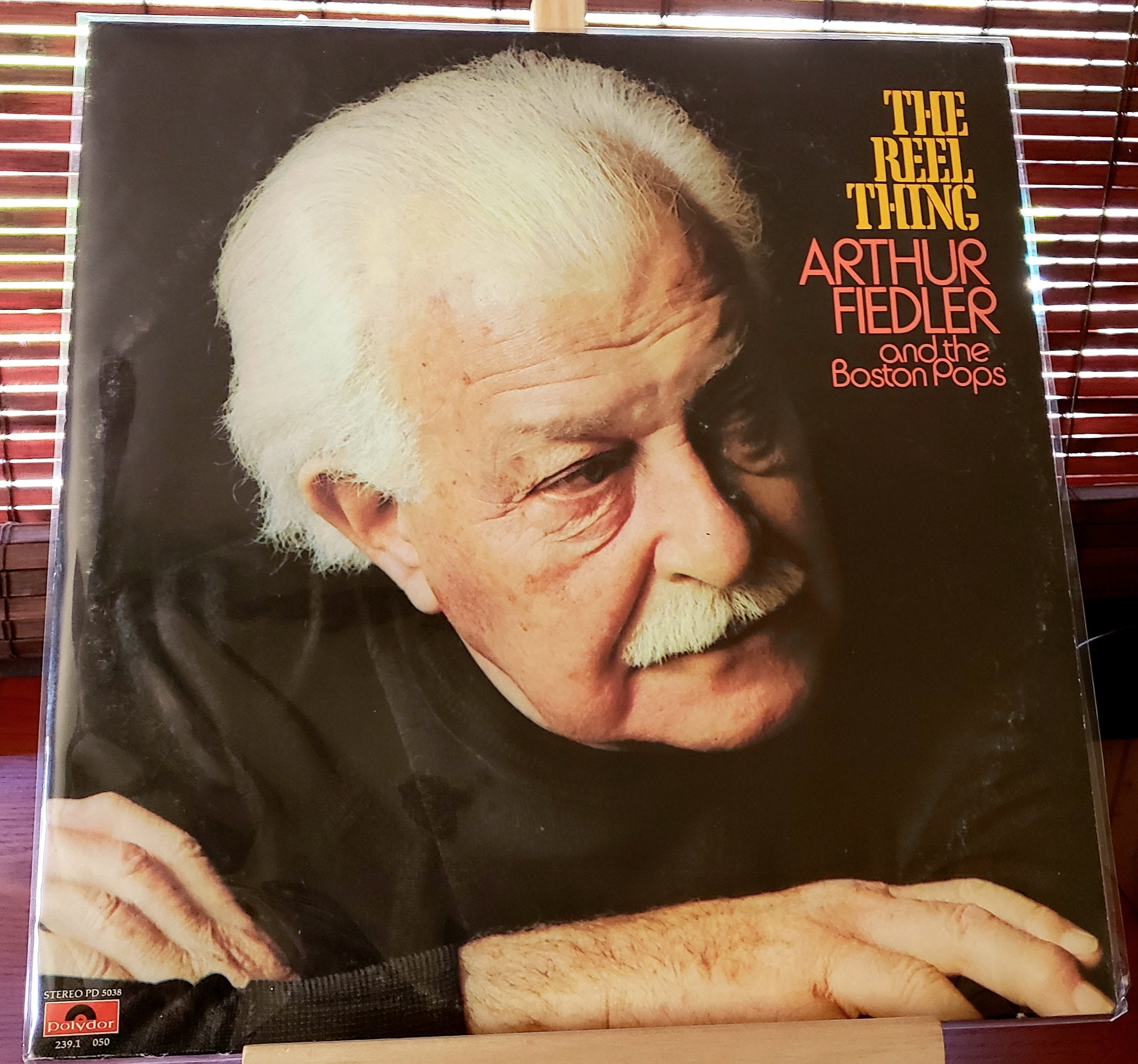 Arthur Fiedler and the Boston Pops the Reel Thing LP Polydor 1973 