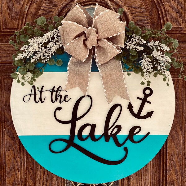 Wood Door Hanger Etsy