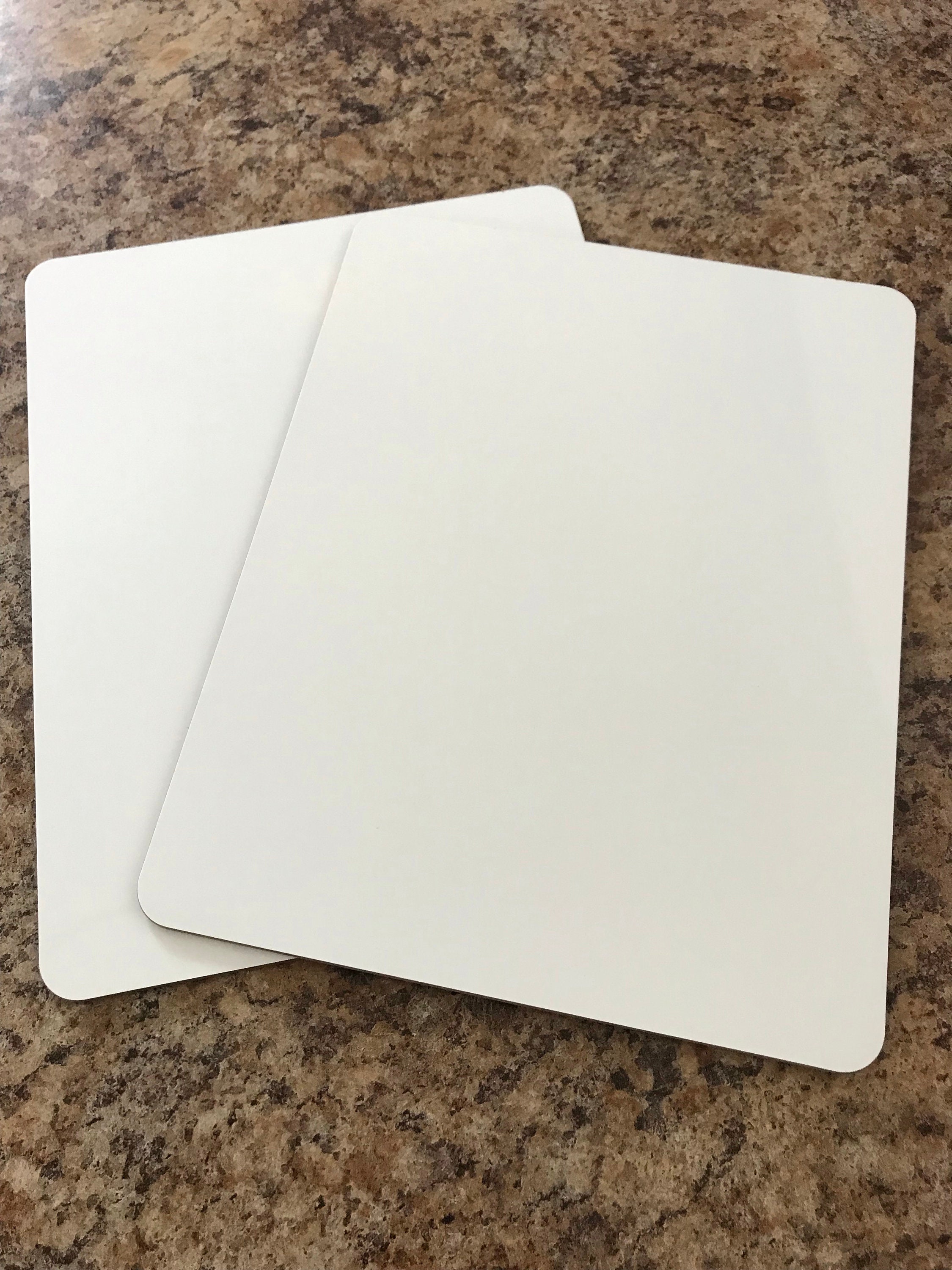 9x12 Dry Erase Boards Sublimation Blank Onesided SET OF 2 Etsy