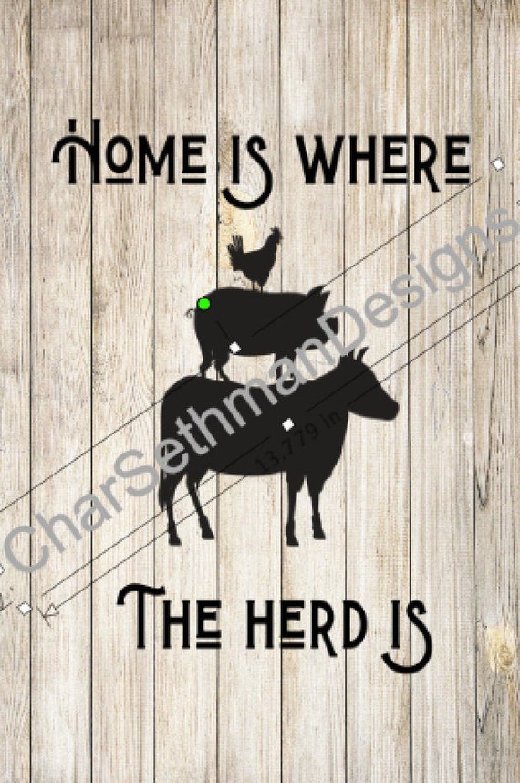 Home Is Where The Herd Is Garden Flag Sublimation Png Etsy