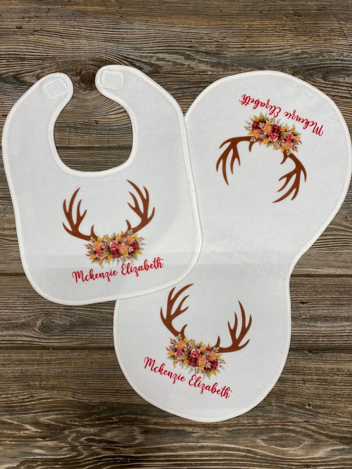 BABY Bib & Burp Cloth Set for Sublimation set Etsy
