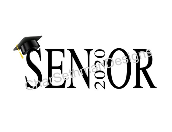 SENIOR 2020 Sublimation PNG Instant Download 300 DPI - Etsy