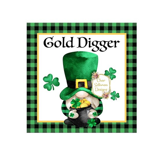 gold digger trainers