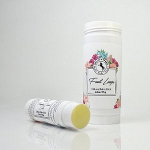 Deluxe balm stick -  handcrafted with quality ingredients -  you select scent over 150 to choose from