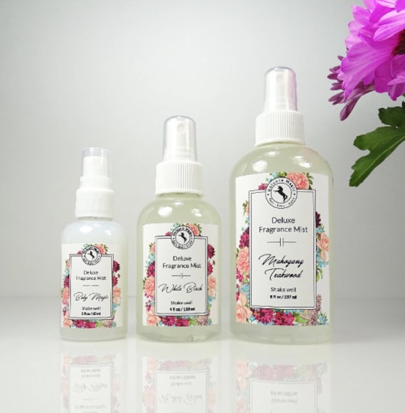 Deluxe fragrance mist -phthalate free fragrance/essential oil- you select scent over 130 to choose