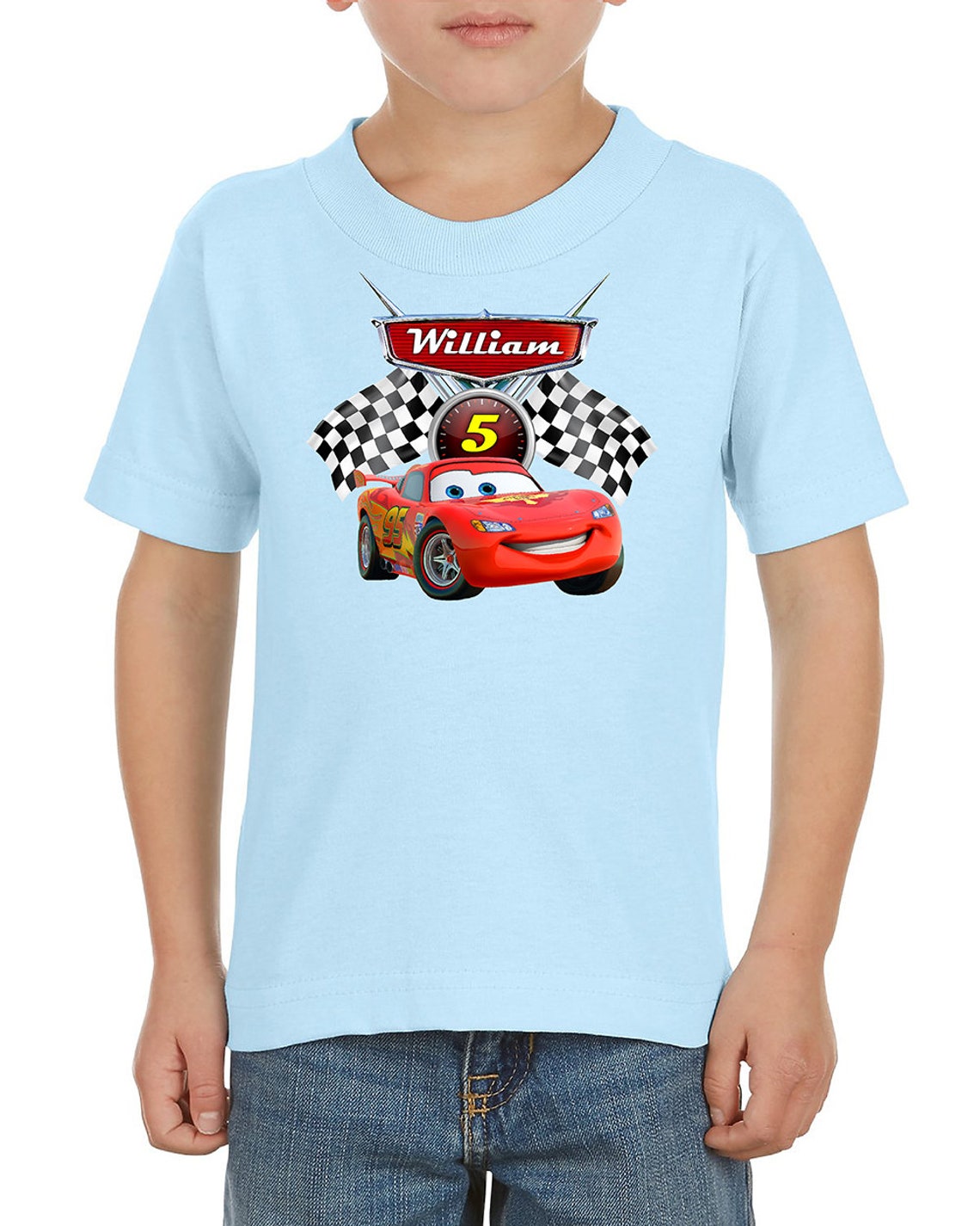 lightning mcqueen tee