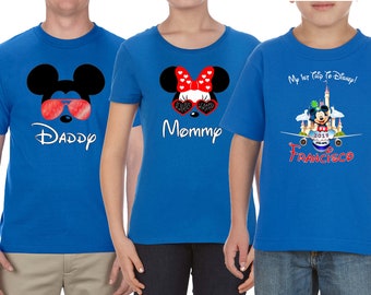 Custom Disney Family Vacation T-Shirts – Matching Cotton Tees