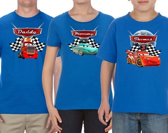 Auto's Familie shirts, Auto's Verjaardag Shirts 2019