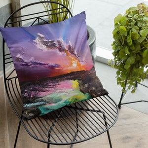 Seeking Solace Throw Pillow
