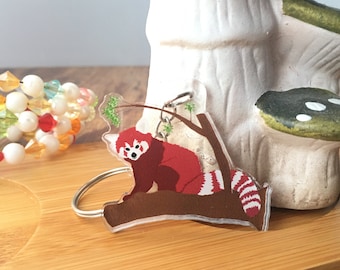 Keychain Red Panda
