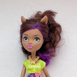 Monster High Doll Clawdeen Wolf Great For Repaint, OOAK Artist or Custom  U.S. Seller