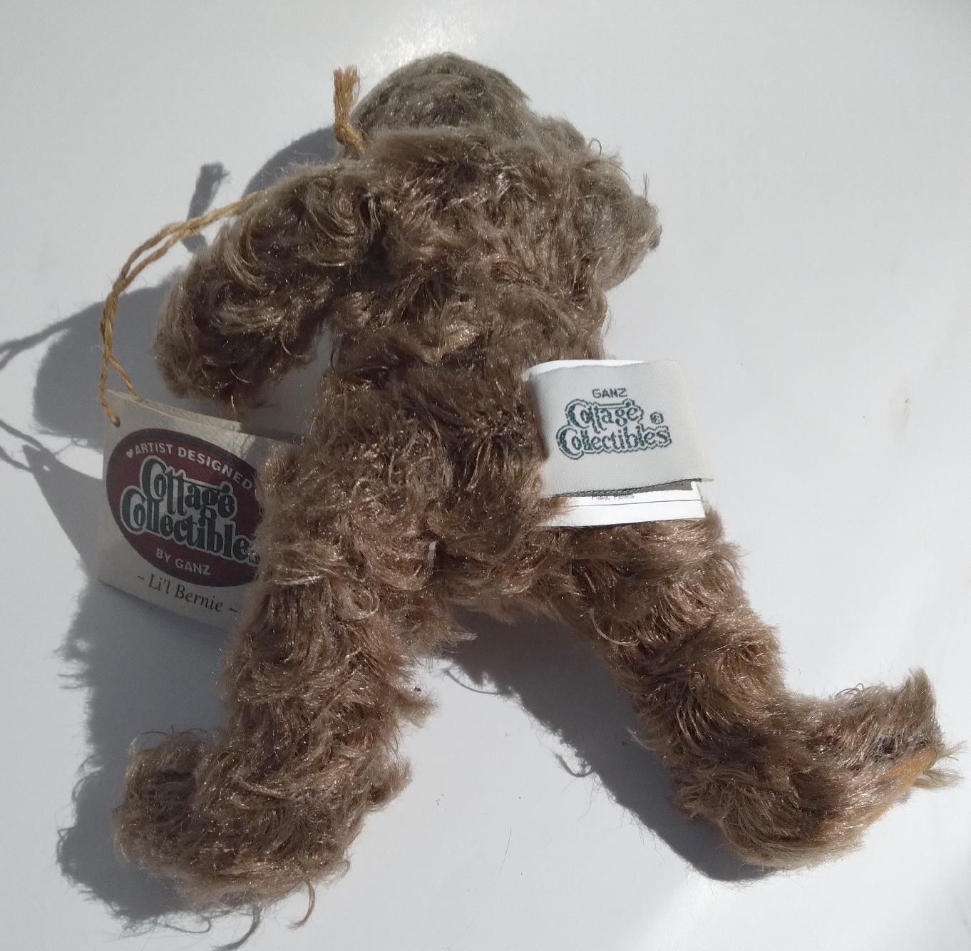 Cottage Collectibles Ganz Bear Li'l Bernie Jointed Curly
