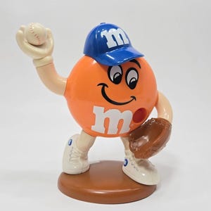 M&m Baseball Dispenser - Etsy
