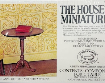 Vintage Dollhouse 1:12 Scale House of Miniatures No. 40038 Queen Anne ...