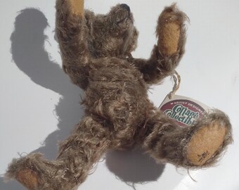 Cottage Collectibles Ganz Bear Li'l Bernie Jointed Curly Hair Bear