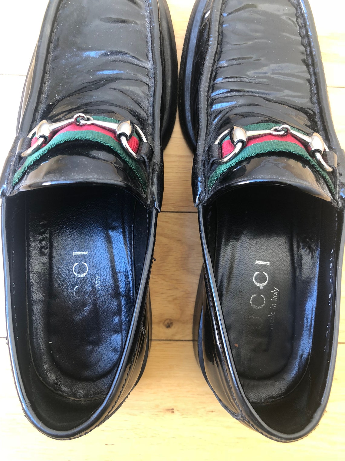 Vintage Gucci Loafers Etsy
