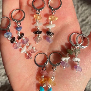 Pride Crystal Dangle Earrings, LGBTQ+ Pride Flag Crystal Earrings